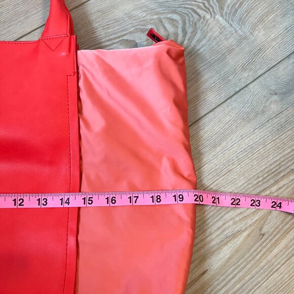 🧡Conquer Your Day in Style: M&S Collection Stormwear Shopper Vibrant Orange BAG - Picture 10 of 14